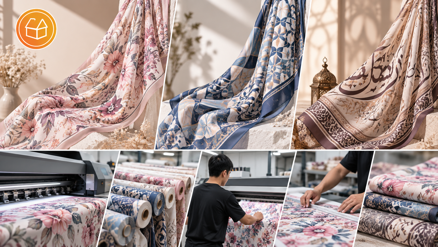 Read more about the article Jasa Hijab Printing Polyester Custom Motif Sendiri