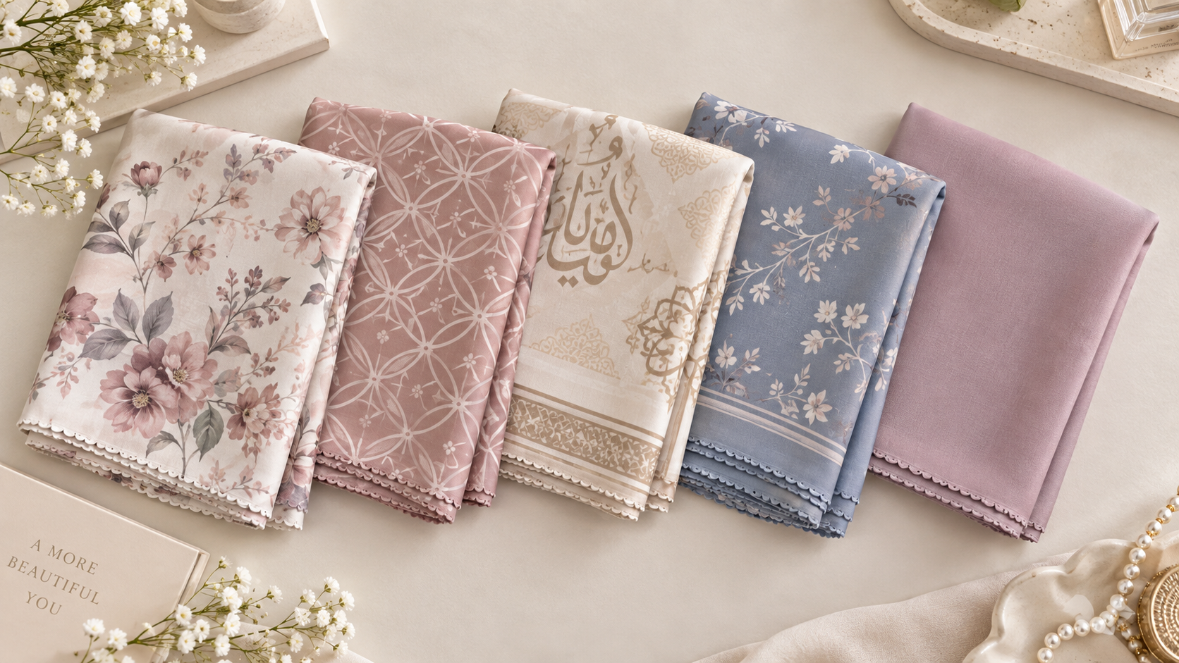 Read more about the article Vendor Hijab Printing Custom Motif & Brand Sendiri, Minimal Order Rendah